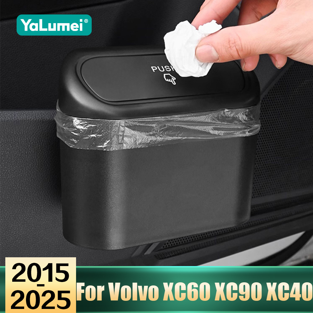 Volvo Car Accessories Xc90 - Petite poubelle de voiture avec couvercle,