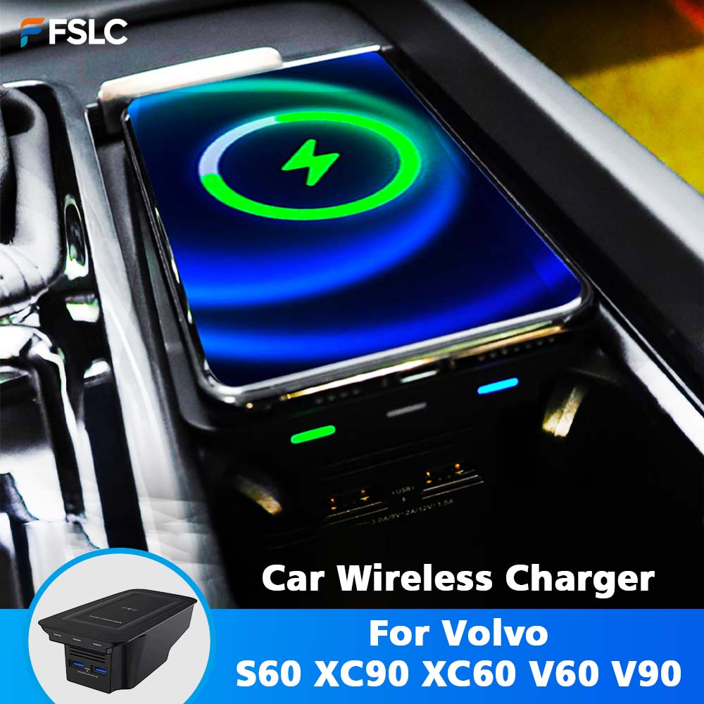 Volvo Car Accessories Xc90 - ⭐ Authentique ⭐ Chargeur sans fil
