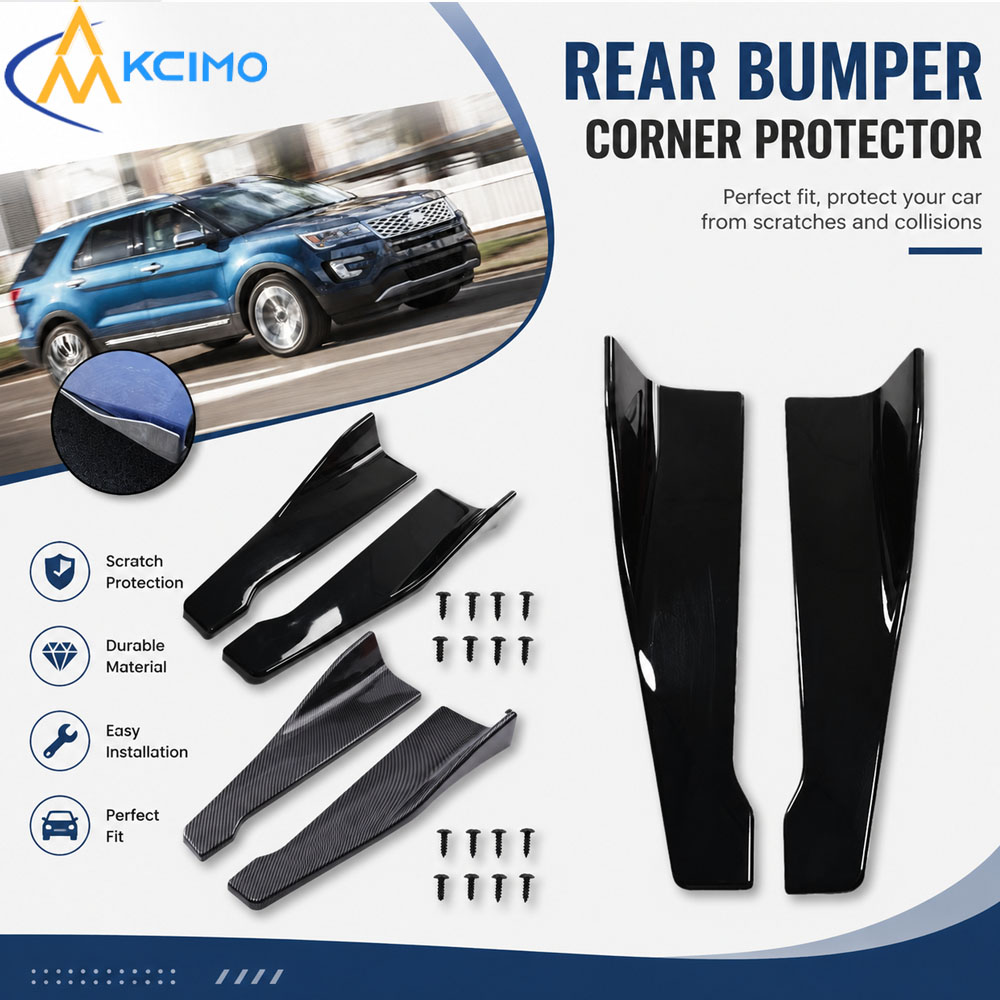 Bumper Guard Protector - Protection d'angle de pare-chocs arrière KCIMO,
