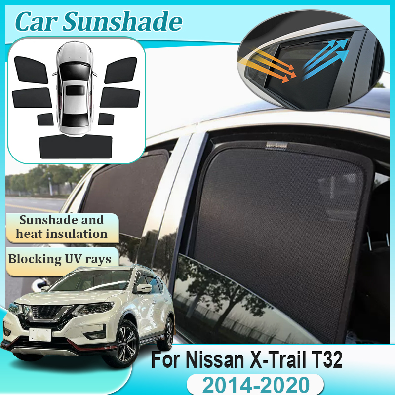 Car Accessories Xcent - Pare-soleil magnétique pour Nissan x-trail Rogue