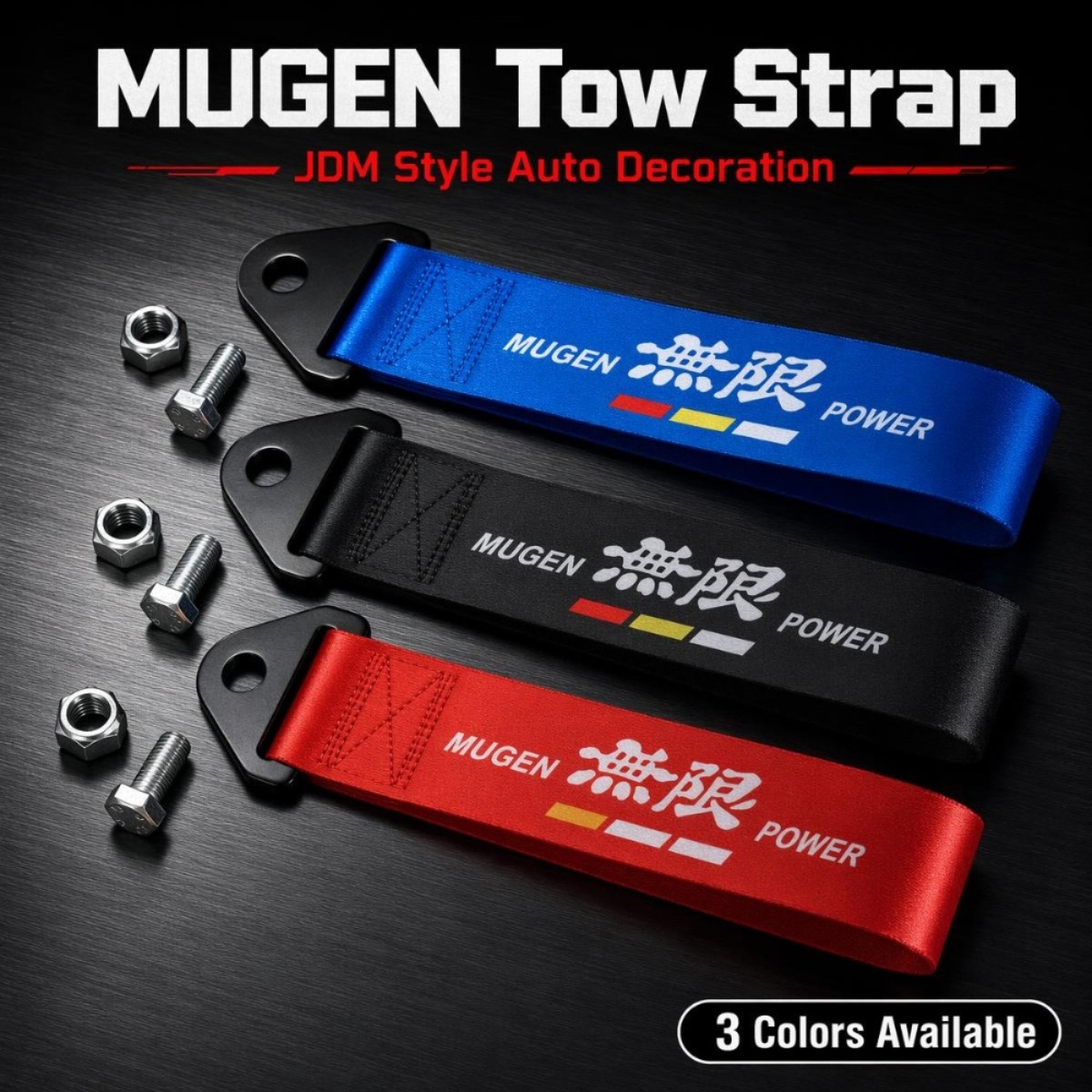 Car Accessories Jdm - Corde de remorquage de course automobile