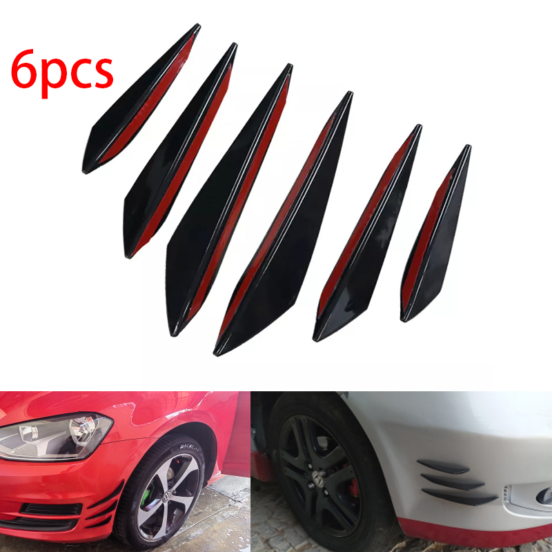 Bumper Guard Protector - 6 pièces de protection universelles en