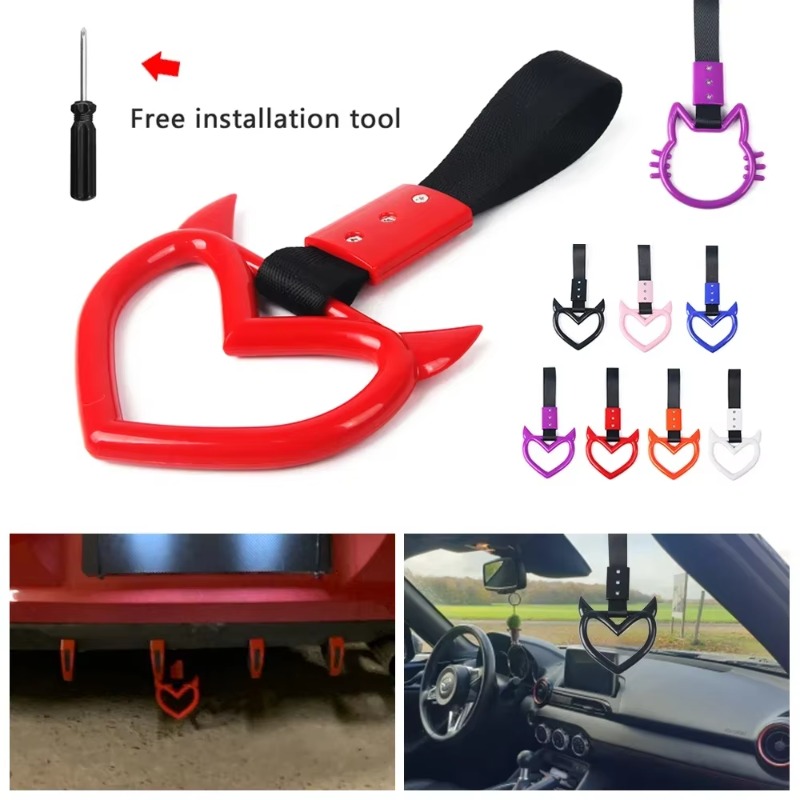 1PC Nouveau Anneau de poignée  - Car Accessories Jdm avis et prix