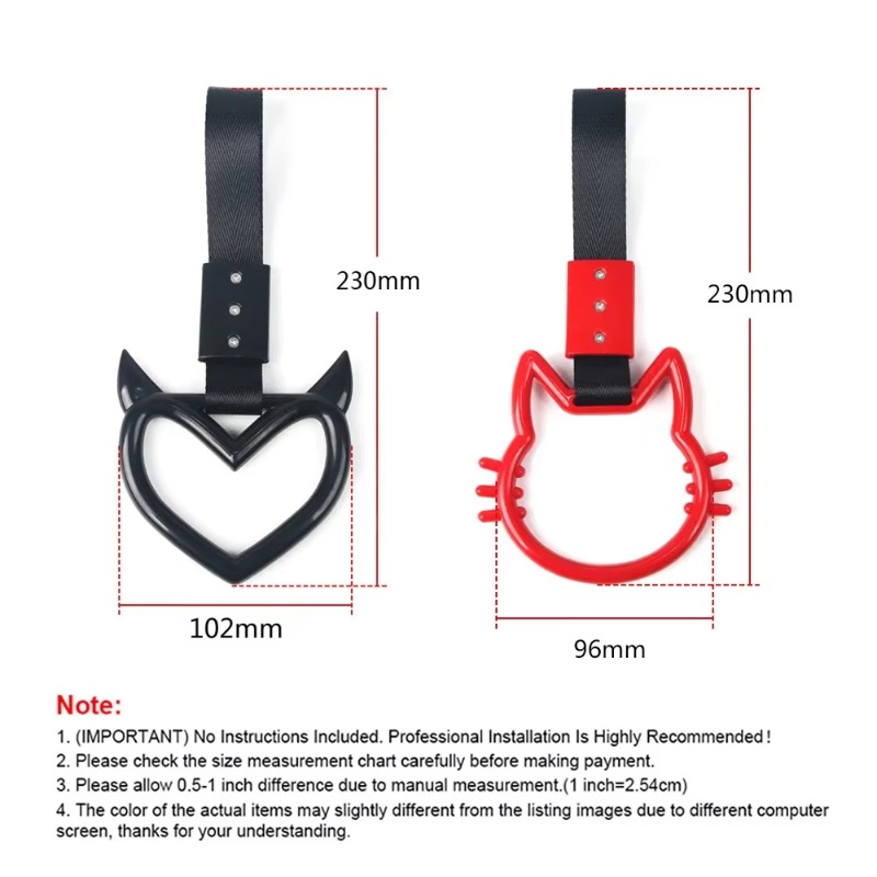 1PC Nouveau Anneau de poignée  - Car Accessories Jdm avis et prix