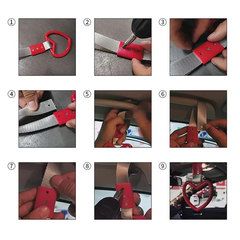 1PC Nouveau Anneau de poignée  - Car Accessories Jdm avis et prix