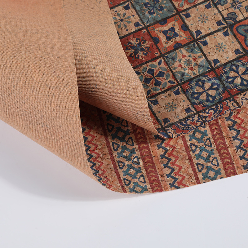 Tissu en cuir PU imprimé en li - Car Accessories Cork avis et prix