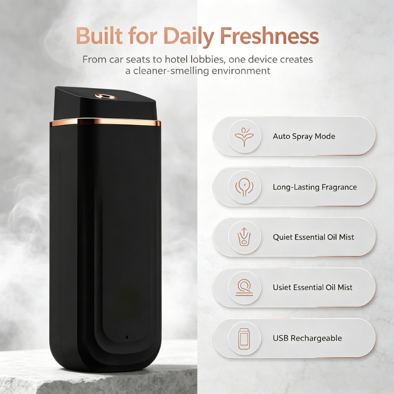Diffuseur d'arômes silencieux  - Car Fragrance Diffuser avis et prix